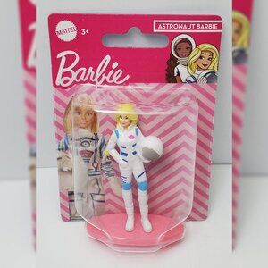 MATELL BARBIE ASTRONAUT DOLL MICRO COLLECTION FIGURINES CAKE TOPPER